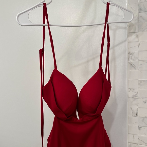 Dodona Avdiu Aysa Dress Size S Red - Picture 2 of 5
